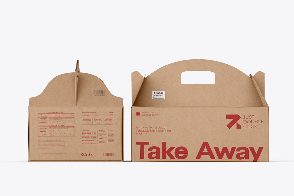 Gable Box Packaging Mockup, a Packaging Mockup by Ram Studio LLC (Photo 13 of 19)