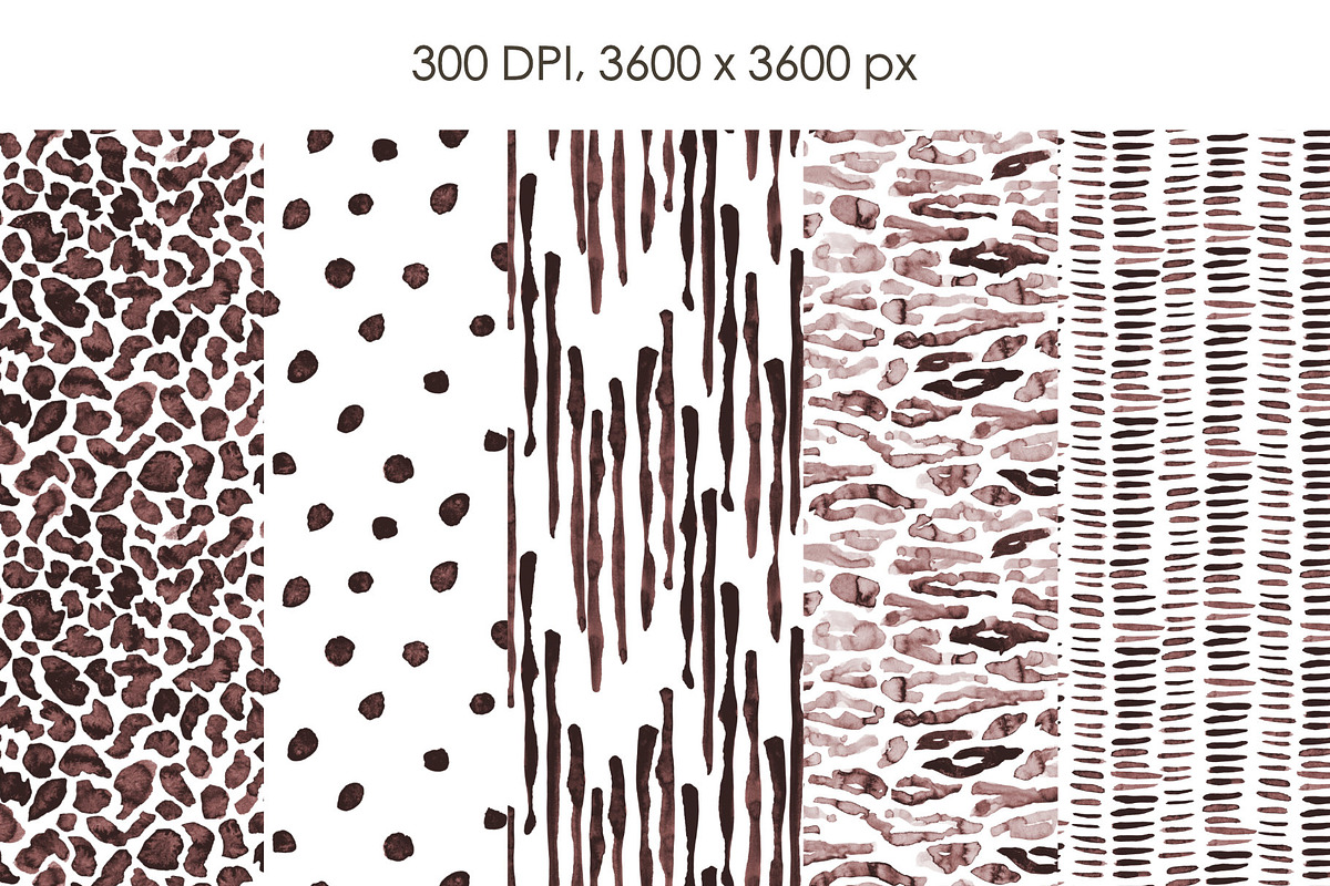 Painted shapes - patterns collection, a Pattern Graphic by Wild Rose (Photo 7 of 9)