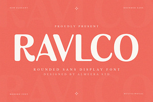 Ravlco — Retro Display Sans