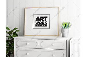 Simple Poster Mockup Landscape