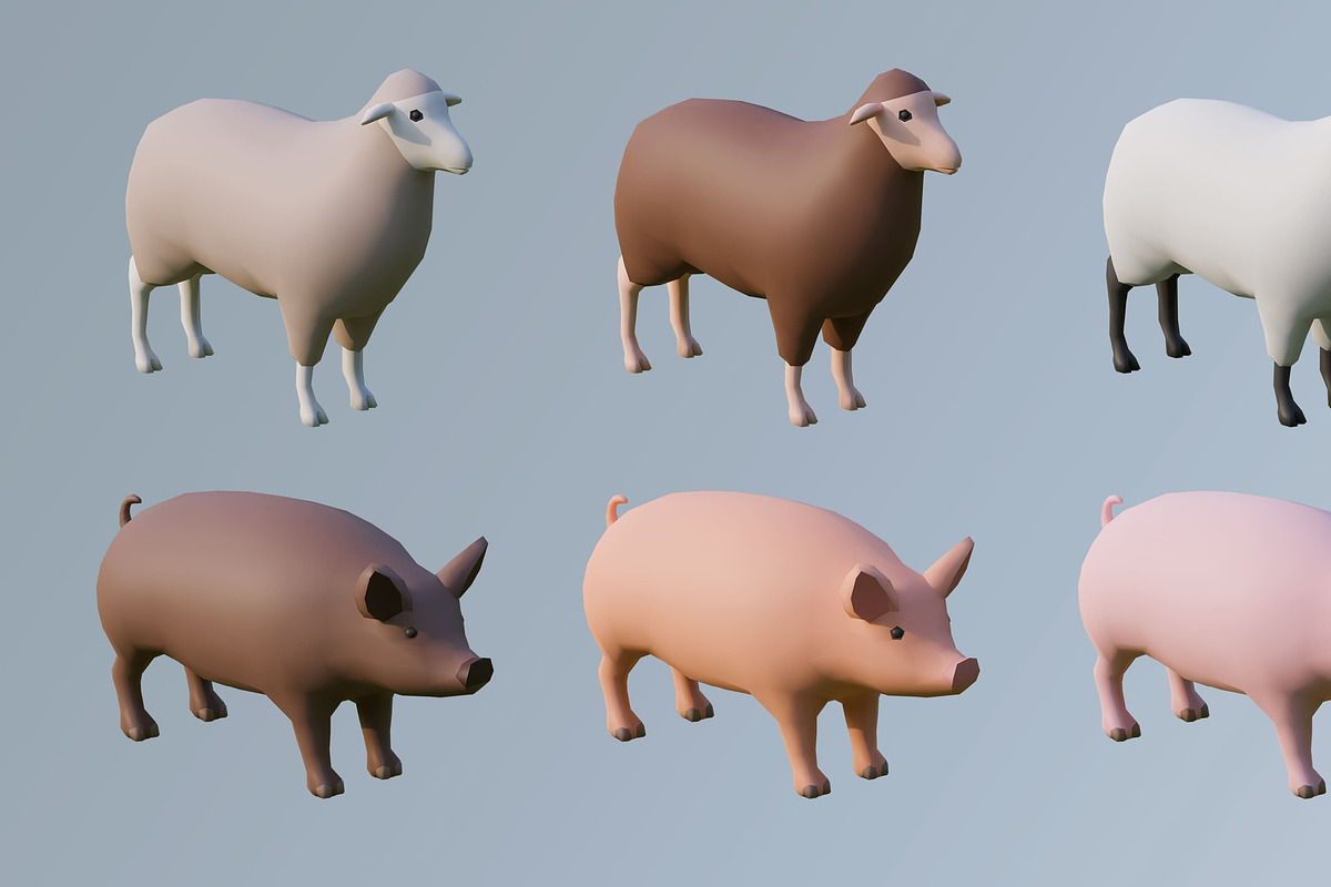 Animals 1, an Animal 3D Model by ithappy (Photo 18 of 32)