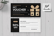Modern Gift Voucher Template, a Card Template by MightyDesign (Thumbnail 2 of 6)