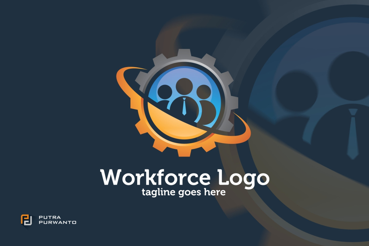 Workforce / Gear - Logo Template, a Branding & Logo Template by putra ...