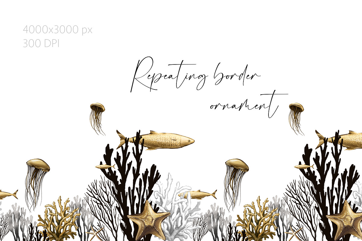 GOLDEN SEA, an Animal Illustration by Eisfrei (Photo 8 of 11)