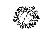 Eco Earth Care Vector Icon Bundle, an Illustration by Designs_River (Thumbnail 13 of 51)