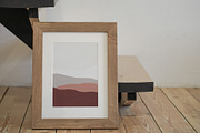 Artwork Wooden Frame Mockup, a Print Template by Artcoast Studio (Thumbnail 6 of 7)