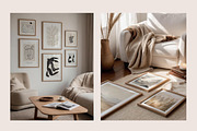 109 Interior Frame Mockup Bundle PSD, a Merchandise Mockup by Tomasz Ganclerz (Thumbnail 4 of 12)