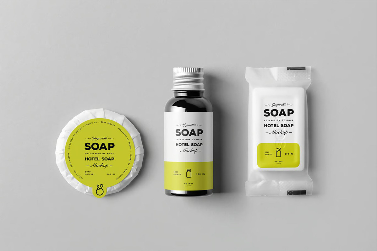 Soap Mock-up, a Product Mockup by zippypixelstudio (Photo 7 of 14)