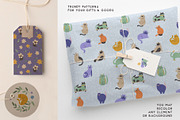 Cats and Flowers Illustrations, an Animal Illustration by AlekseliArt (Thumbnail 2 of 11)