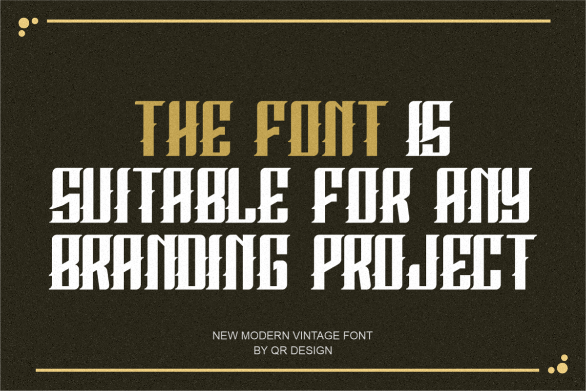 Deazu Geponick Font, a Sans Serif Font by QR Design Studio (Photo 3 of 6)