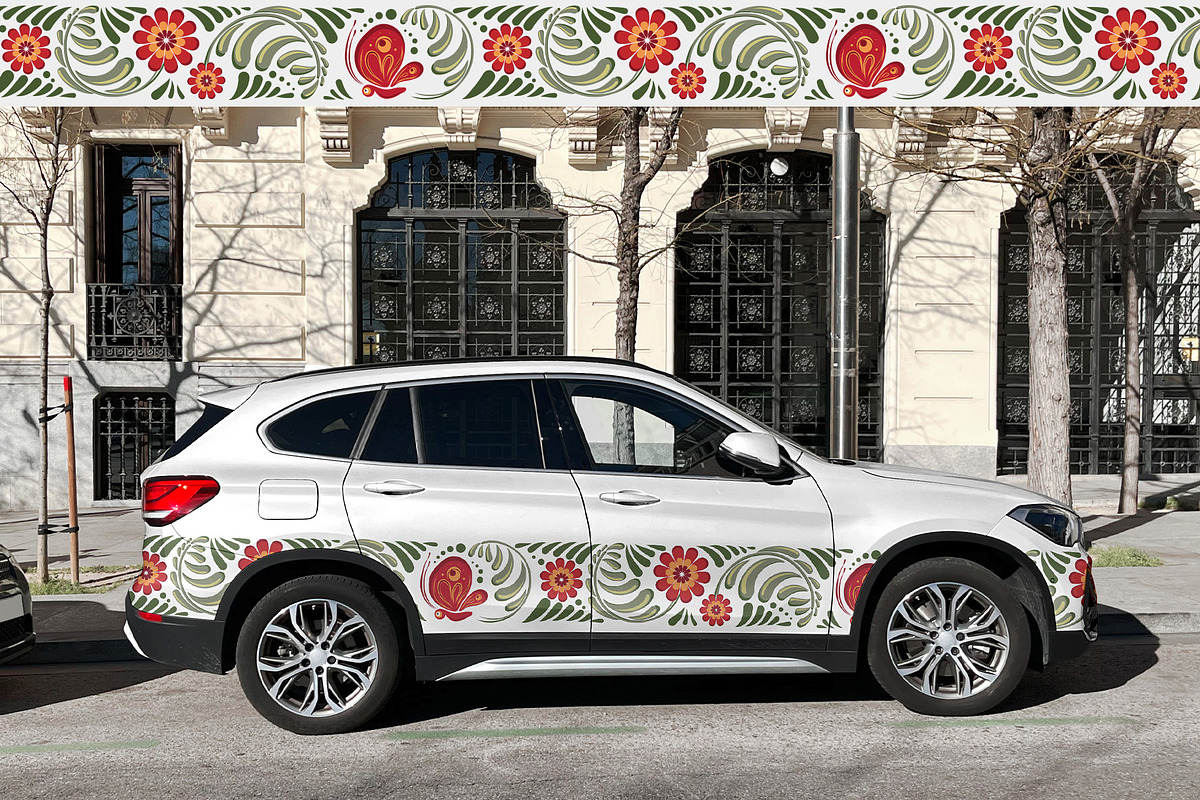 PETRYKIVKA - Ukranian folk art, an Illustration by Evgenia Pichkur (Photo 10 of 15)