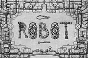 Mechanical alphabet, an Illustration by Steshnikova (Thumbnail 7 of 9)