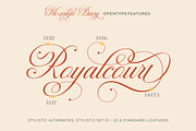 Nostalgic Diary Modern Cursive Font, a Script Font by Pixesia Studio (Thumbnail 9 of 10)