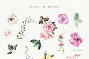 Easter Flower Clipart, a Decorative Illustration by Twigs and Twine (Thumbnail 7 of 9)