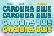 Puddy Gum - Playful Bubbly Typeface, a Sans Serif Font by agnyhasyastudio (Thumbnail 9 of 15)