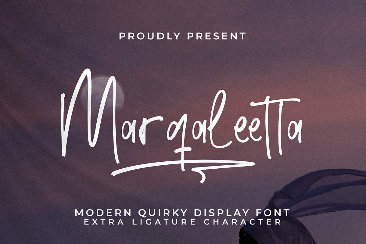 Marqaleetta, a Script Font by Integritype Studio (Photo 1 of 15)