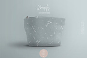 Cosmetic bag mockup, a Product Mockup by ⚞ Kind Illustration ⚟ (Thumbnail 4 of 6)