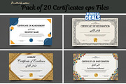 20 Creative editable Certificate, a Branding & Logo Template by Aban's World (Thumbnail 12 of 16)