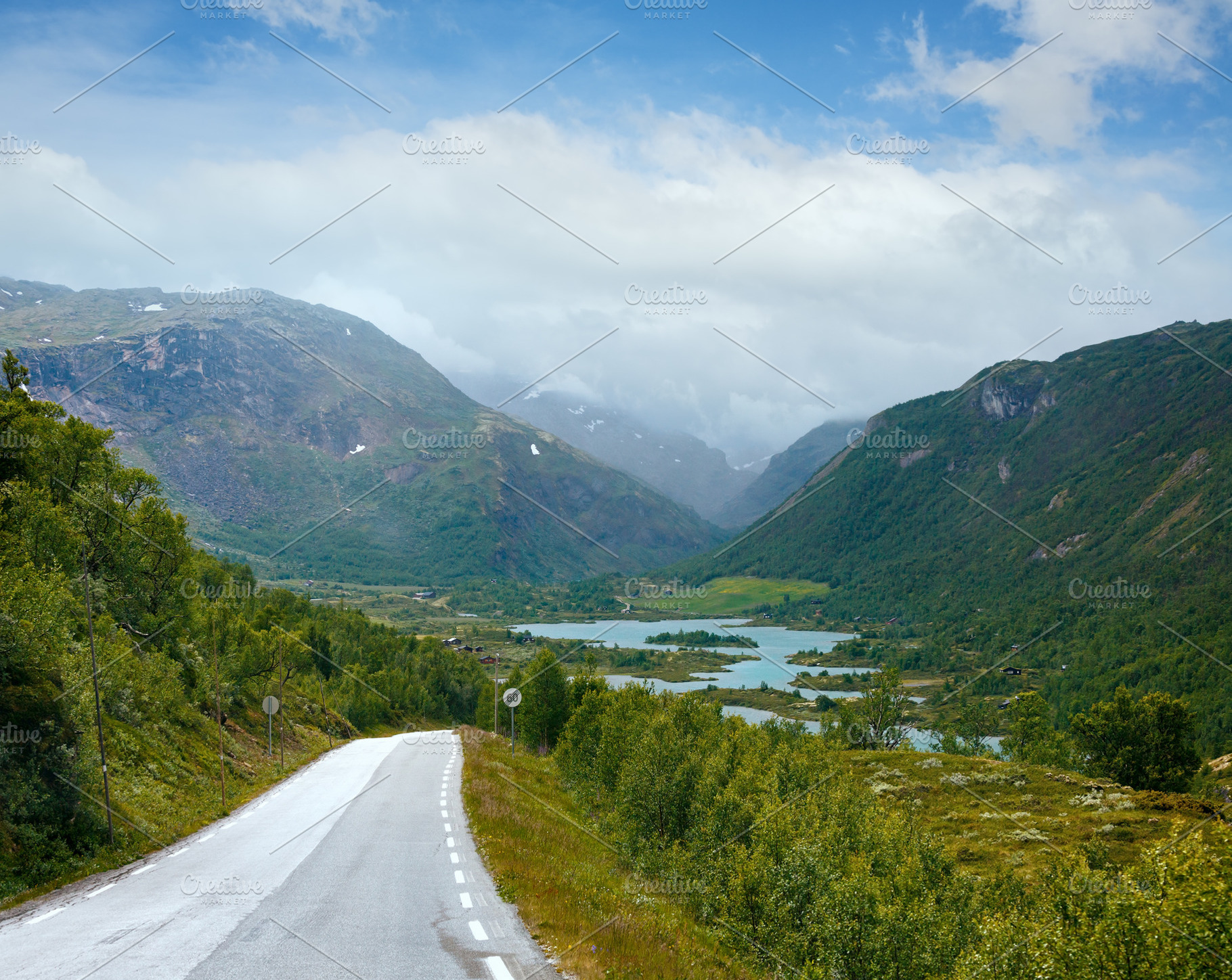 Summer mountain (Norway), a Nature Photo by YuriyB