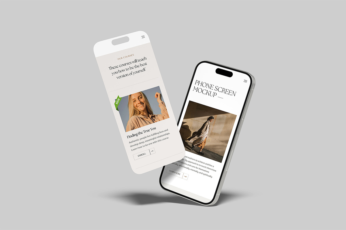 iPhone Screen Mockup, an iPhone Mockup by Amigos__46 (Photo 2 of 10)