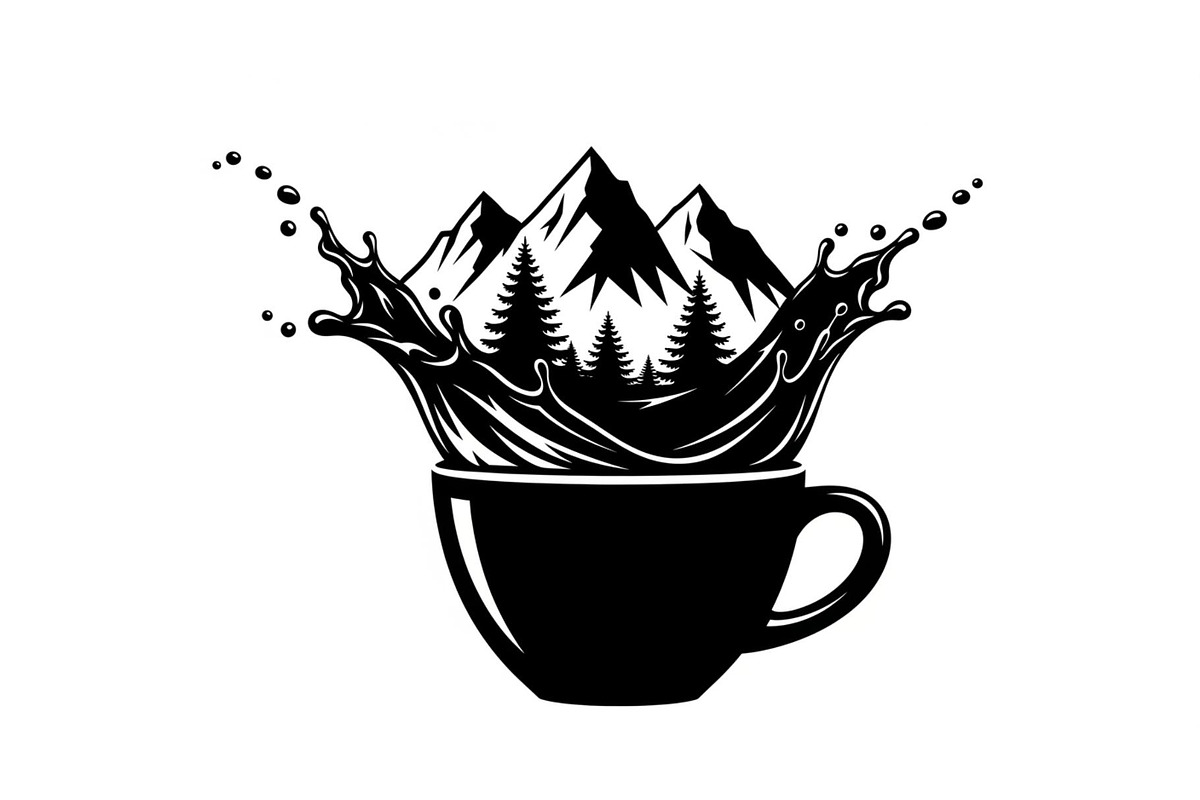 Mountain Coffee Cup Design Bundle, an Illustration by yasushie (Photo 7 of 31)
