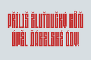 SK Shpala — Geometric Condensed Font, a Font by Shriftovik Type Foundry (Thumbnail 8 of 10)