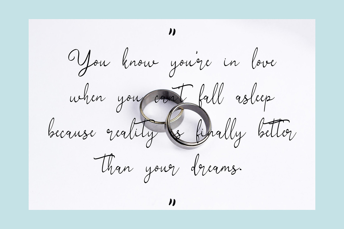 Vilona Calligraphy Script Font, a Script Font by Giant Design (Photo 5 of 10)