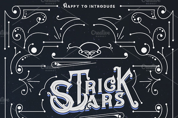 Trickstars Font Extra Ornaments