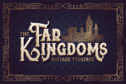The Far Kingdoms font, a Serif Font by Gleb Guralnyk (Thumbnail 1 of 6)