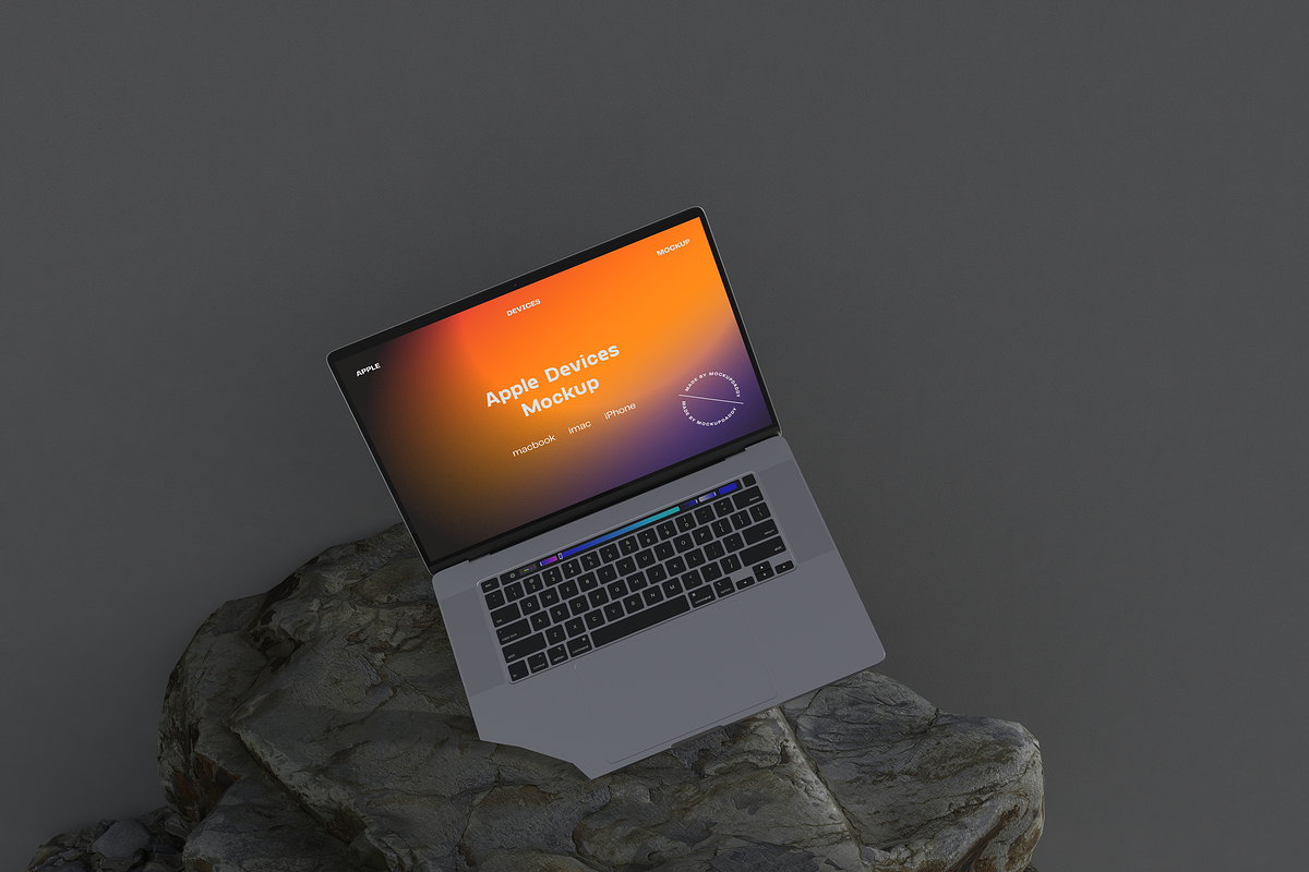 Apple Devices Mockup Set Vol. 4, a Device Mockup by Mockupdaddy (Photo 12 of 33)