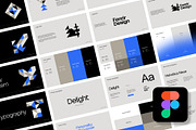 Brand Guidelines Template (Figma), a Branding & Logo Template by Fenrir_Design (Thumbnail 1 of 8)