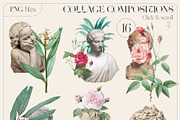 DREAMY Collage Creator. Vintage Art, an Object Graphic by Oksana Trygub (Thumbnail 4 of 22)