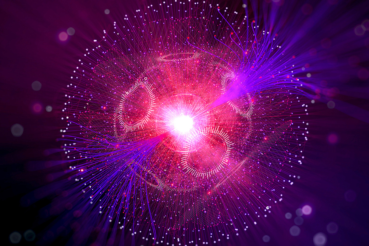 20 Big Data Abstract Backgrounds, a Technology Illustration by Handmadefont (Photo 13 of 19)