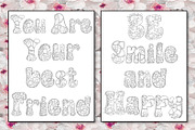 AconitumColoring font, a Symbol Font by danbamstore (Thumbnail 5 of 5)