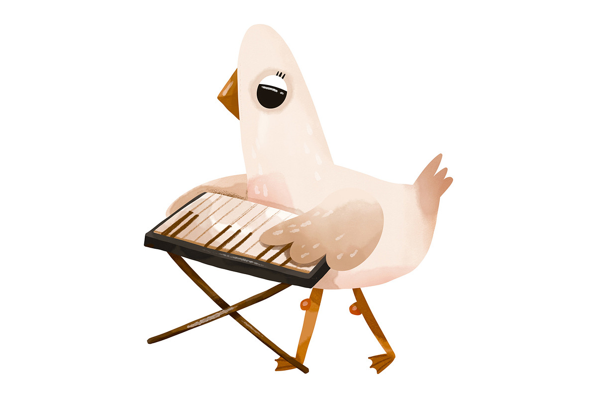 Cute Musical Geese Clipart Set, an Animal Illustration by the_myro (Photo 7 of 12)