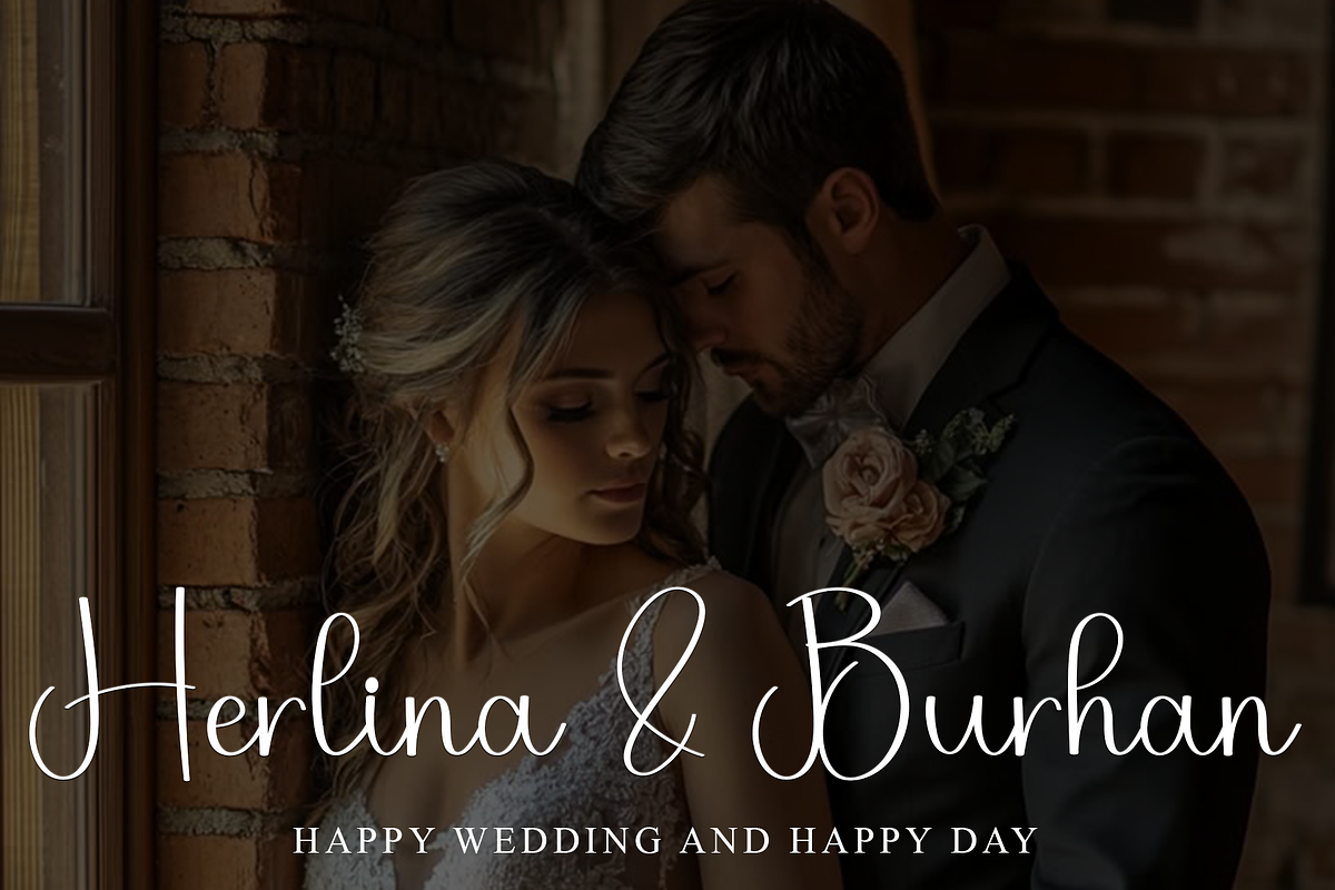 The Bride, a Handwritten Font by InermediaSTUDIO (Photo 8 of 8)