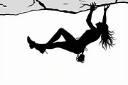Adventure Climbers Silhouette Set, an Illustration by jahid234 (Thumbnail 10 of 21)