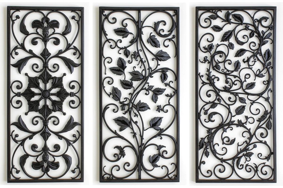 Decorative Floral Panel Silhouette, an Illustration by musafir_fashion (Photo 18 of 21)