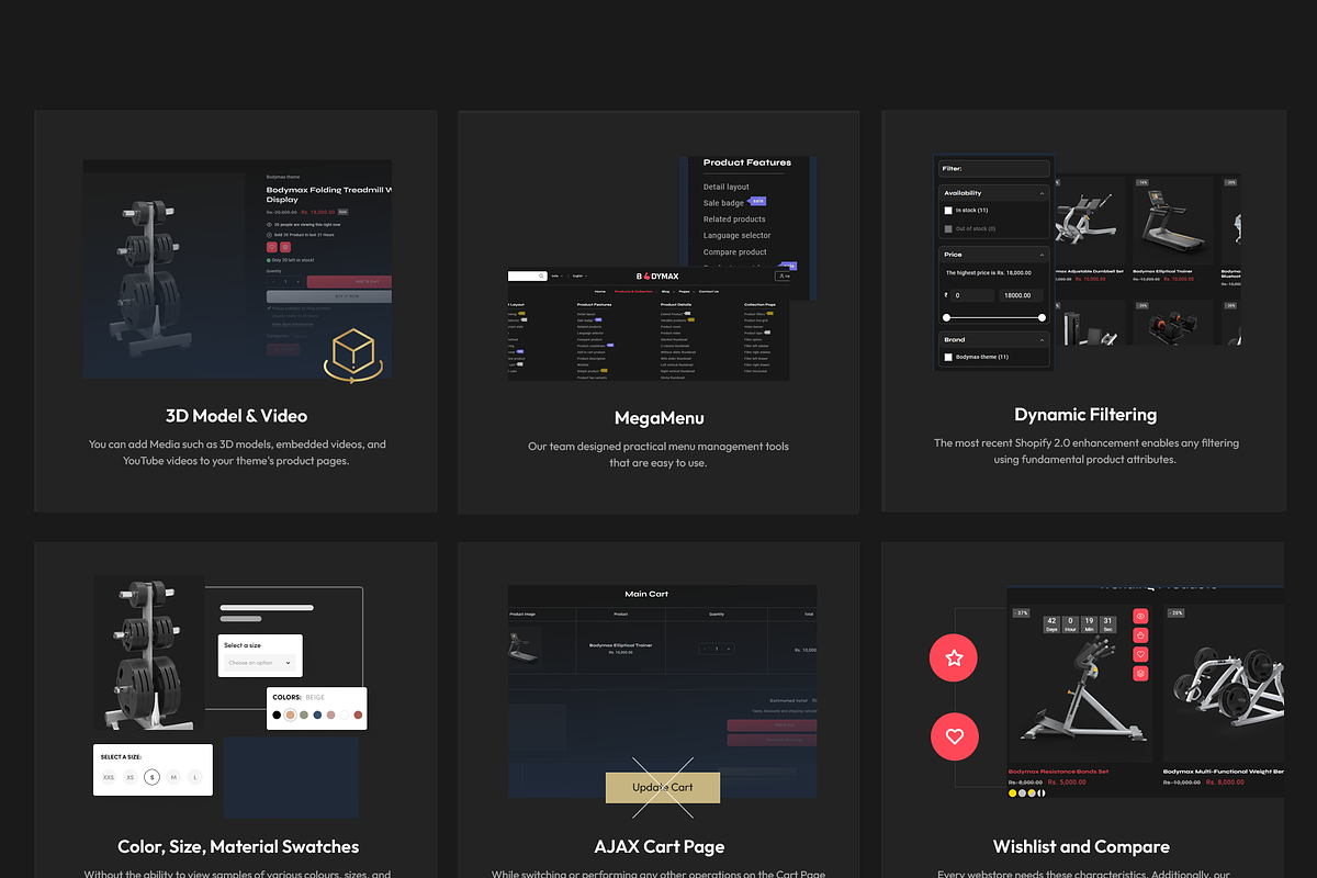 Gym Supplement | Shopify Theme preview 6