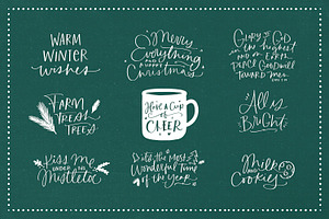 The Christmas Express Lettering Pack