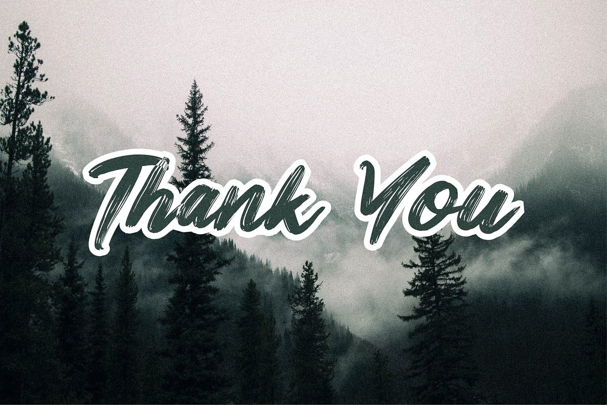 Black Raint, a Handwritten Font by Integritype Studio (Photo 10 of 10)
