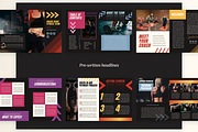 Vibrant Fitness Welcome Packet, a Marketing Template by Creatif Foundry (Thumbnail 3 of 7)