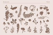 Owls graphic collection, a Decorative Illustration by Piñata (Thumbnail 5 of 17)