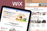 Kids - Wix Studio Website Template, a Wix Template by Kitteeh (Thumbnail 1 of 5)