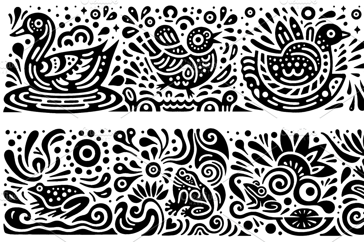 Vintage Gardening Folk Art, a Decorative Illustration by devastd (Photo 24 of 28)