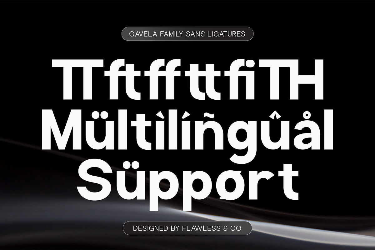 Gavela - Family Corporate Sans Font, a Sans Serif Font by Flawless And Co (Photo 10 of 10)