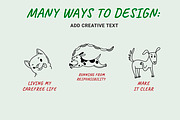 23 Funny dogs vector illustration, an Animal Illustration by Yanakicc (Thumbnail 3 of 9)