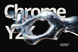 Pack Chrome Y2K Abstract Backgrounds