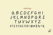 Ladybug Font, a Font by Design by Laney (Thumbnail 16 of 16)