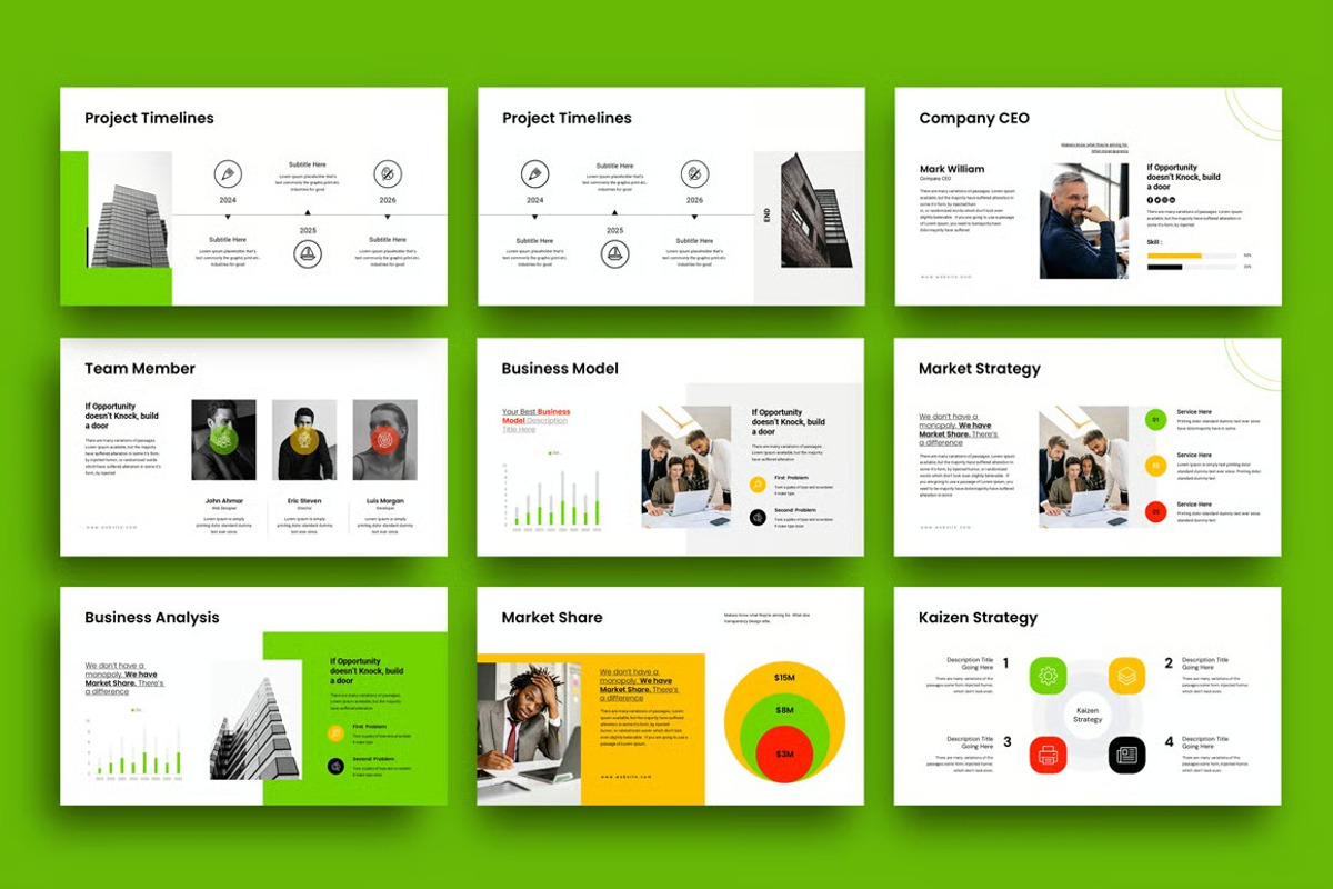 Simple Minimal Business Presentation, a Presentation Template by Fit-tee (Photo 4 of 5)
